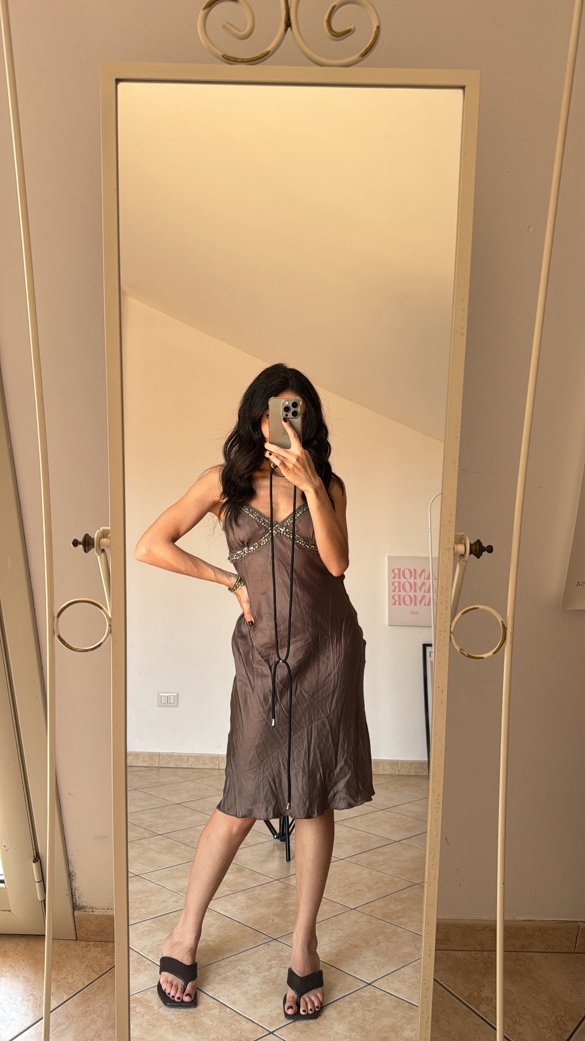 Vestito in seta Liu Jo con ricami