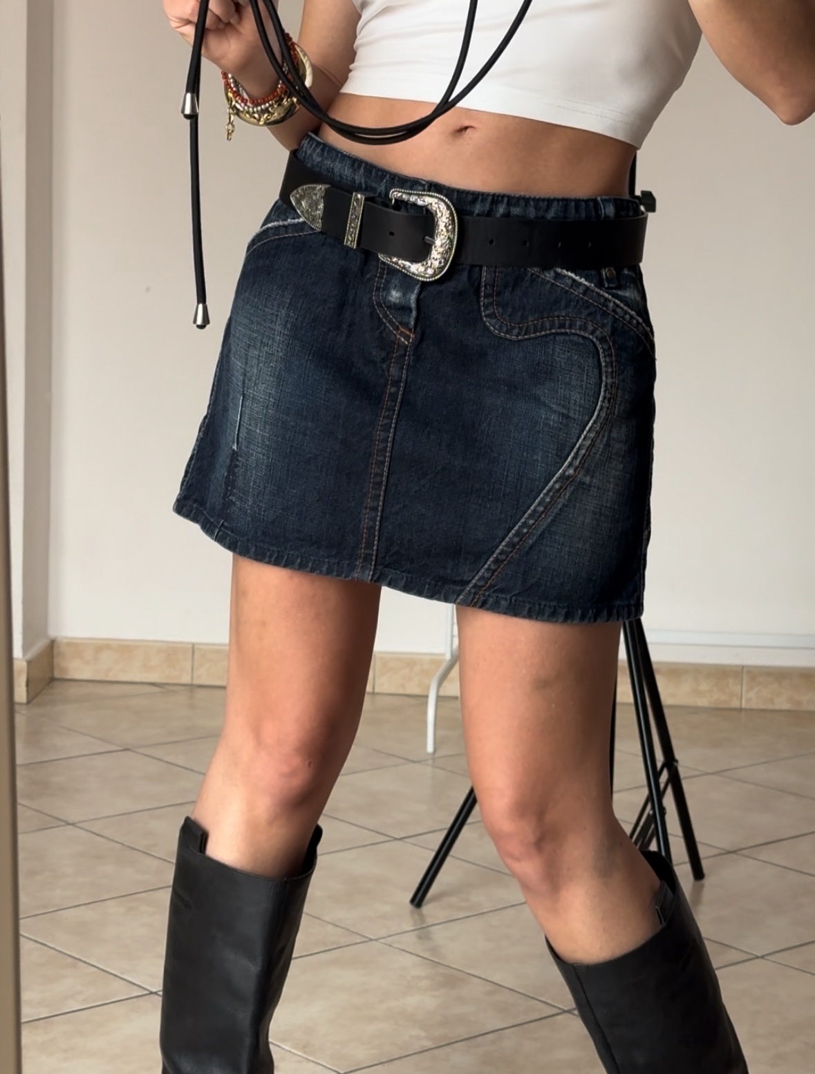 Gonna Gas in denim anni 2000 - immagine 3