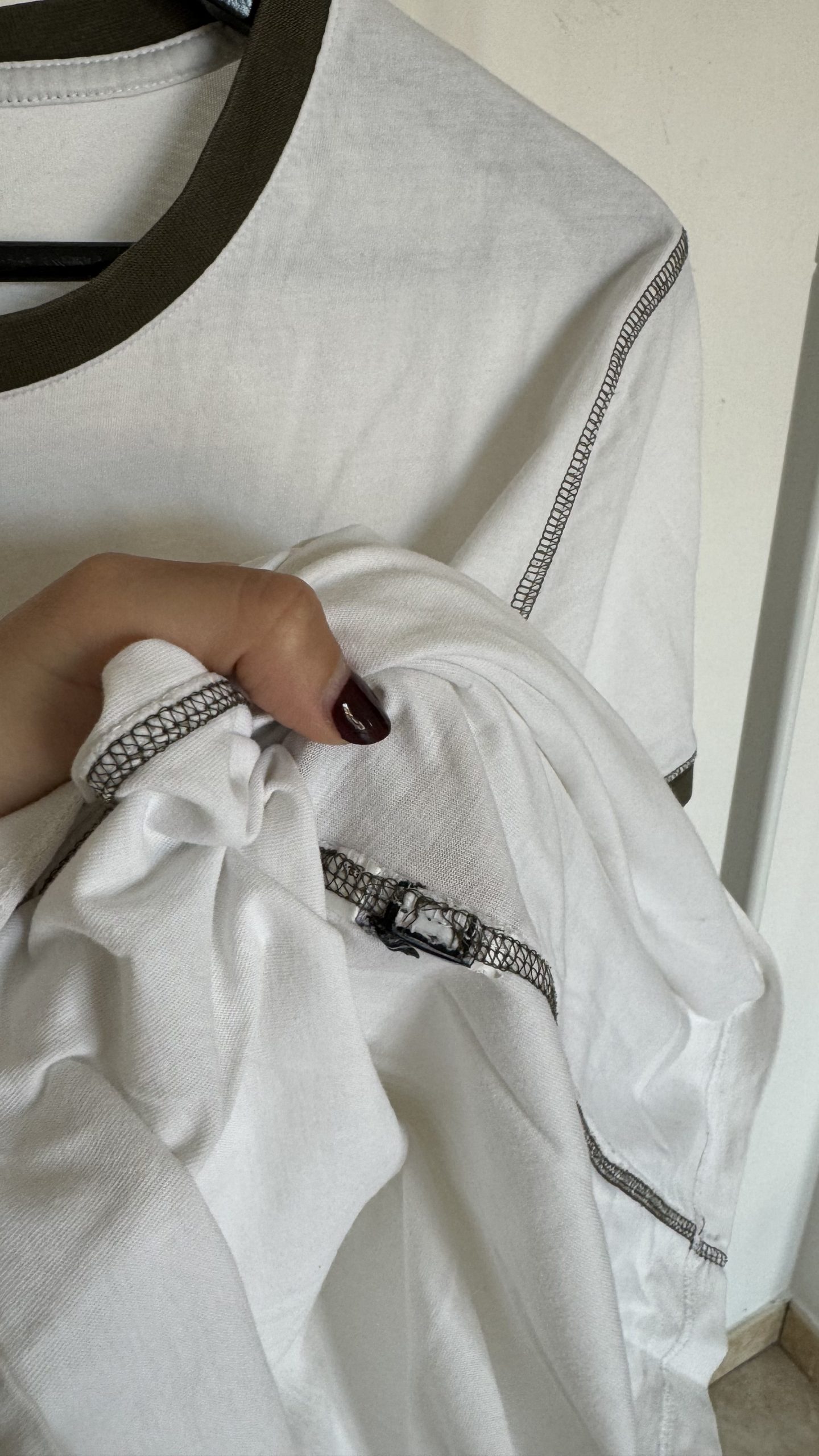 T-shirt D&G bianca in cotone anni 2000 - immagine 4