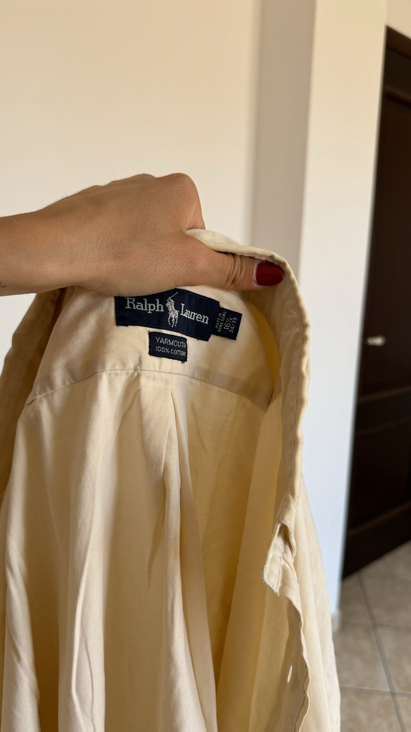 Camicia oversize Ralph Lauren di pregiato cotone - immagine 3