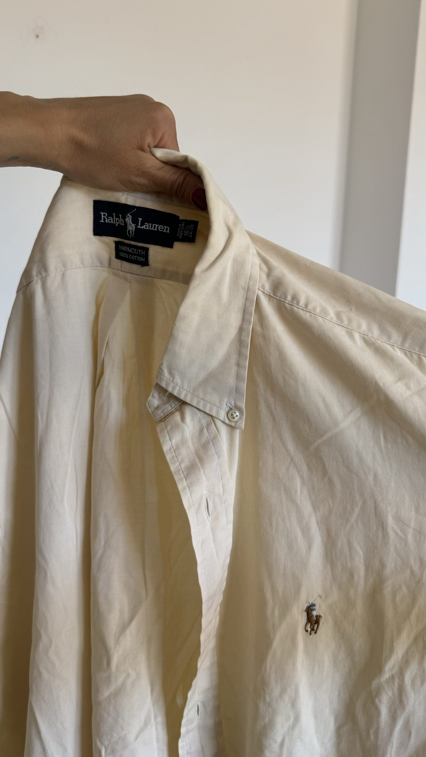 Camicia oversize Ralph Lauren di pregiato cotone - immagine 2