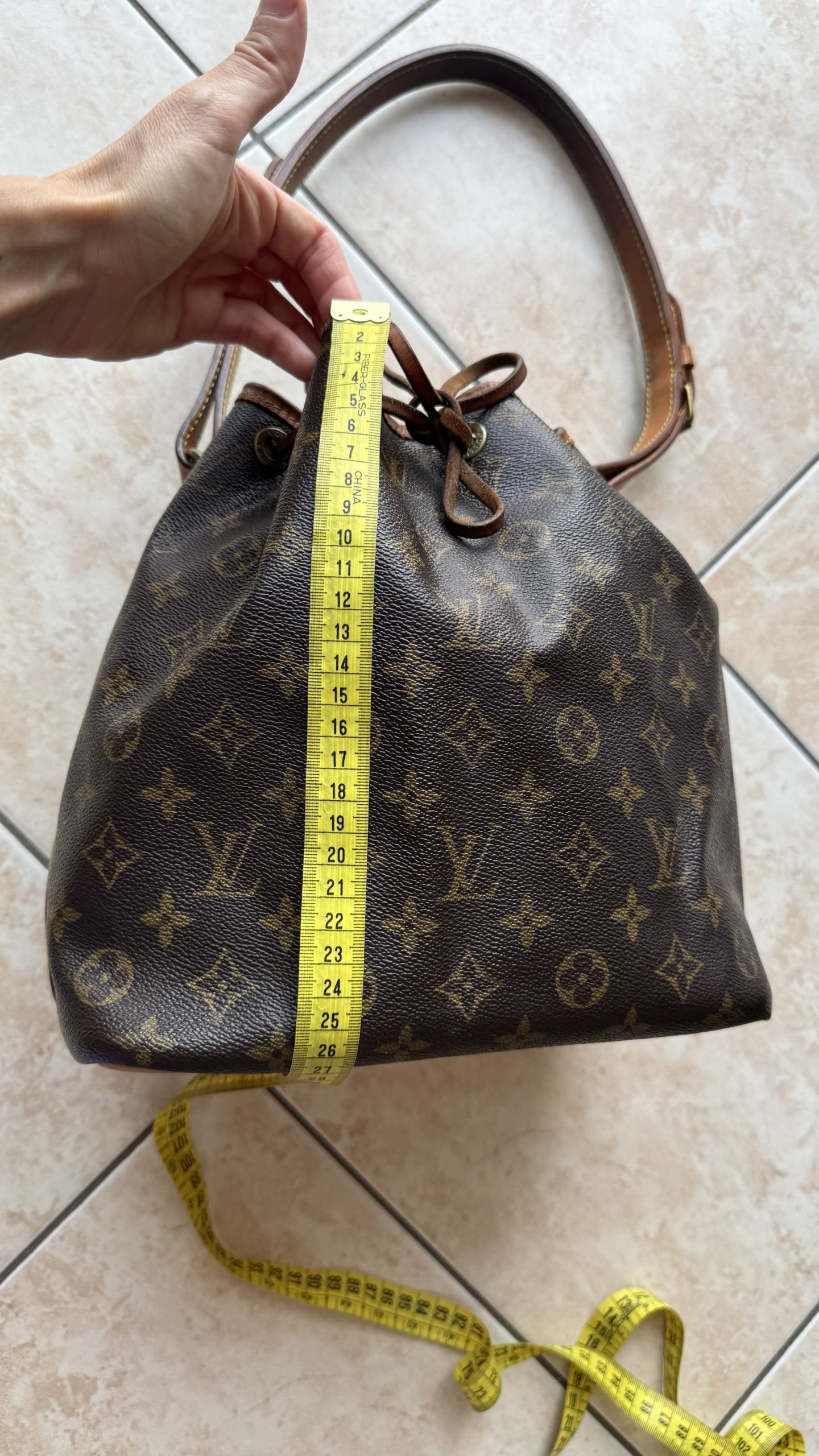 Secchiello Louis Vuitton Noé vintage standard - immagine 9