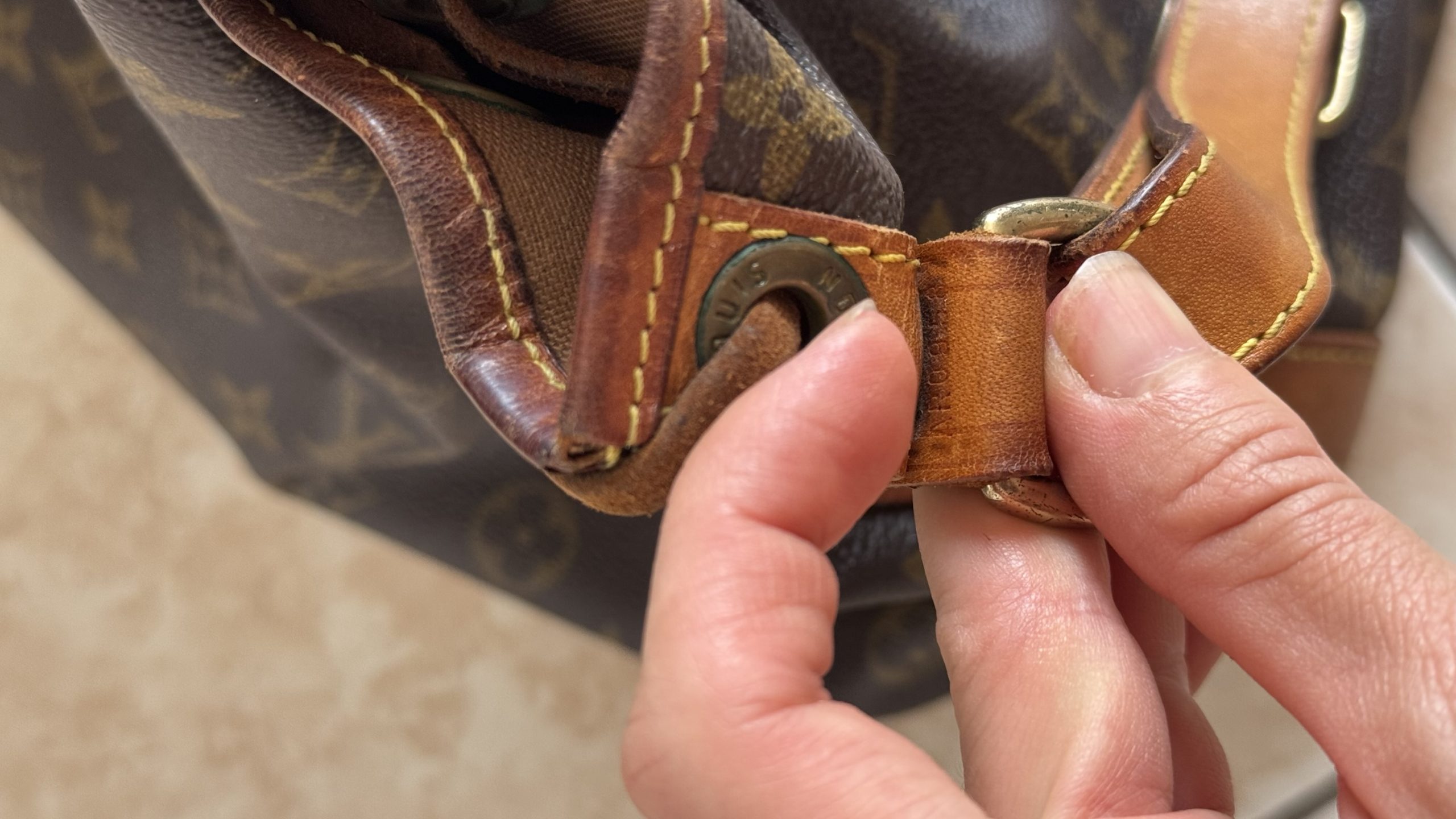 Secchiello Louis Vuitton Noé vintage standard - immagine 5