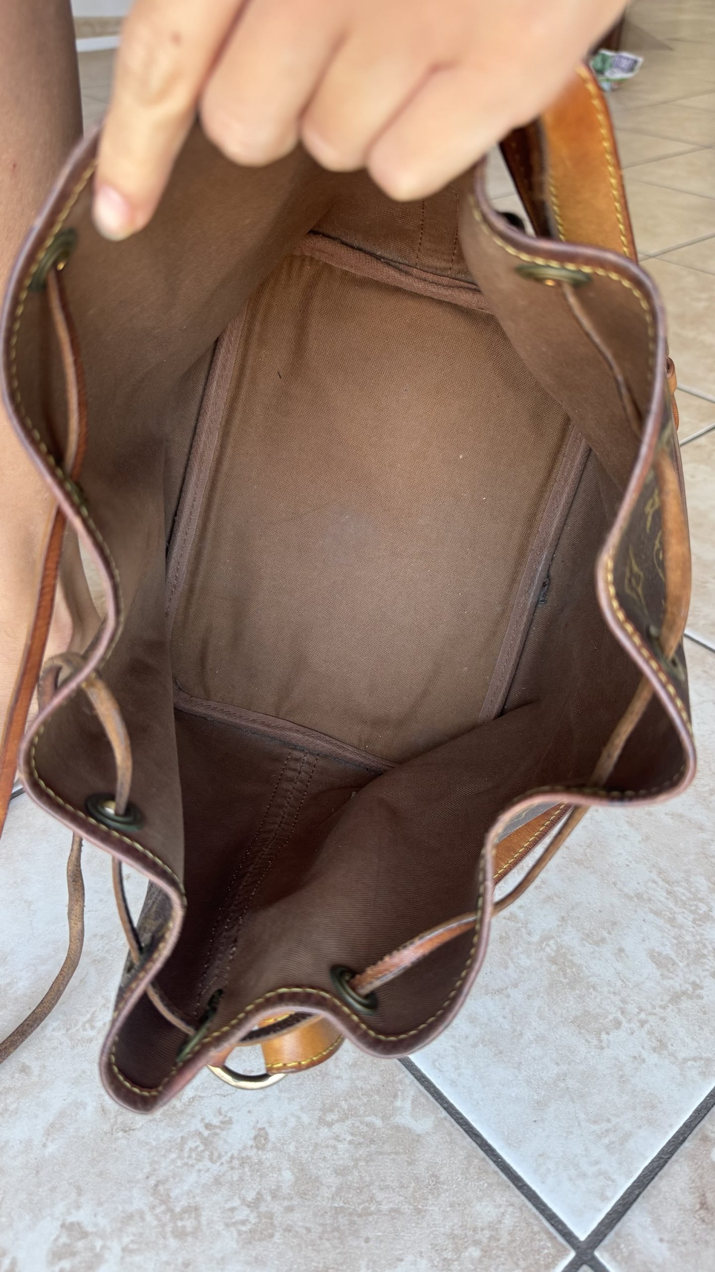 Secchiello Louis Vuitton Noé vintage standard - immagine 6