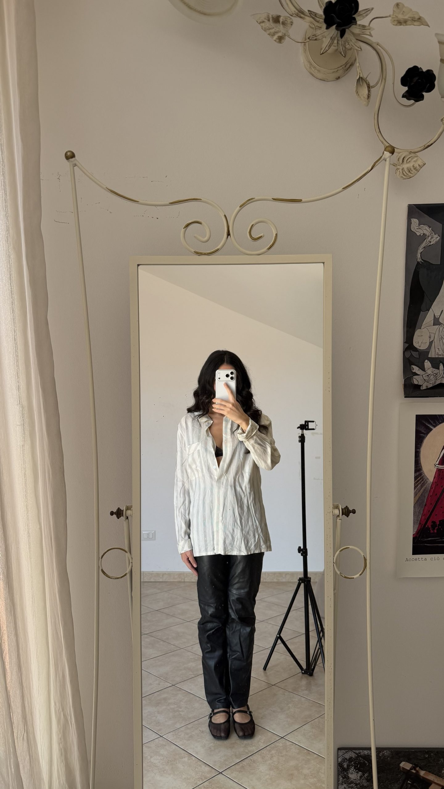Camicia a righe in seta di Renato Balestra - immagine 4
