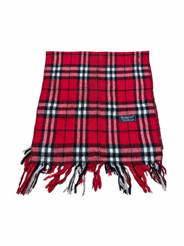 Sciarpa Burberry in lana Check