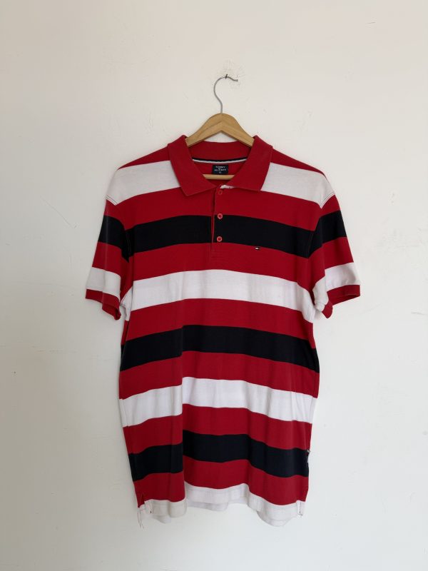 Polo Tommy Hilfiger a righe tg. XL