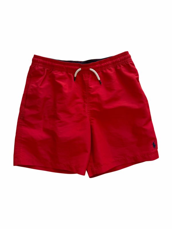 Costume//pantaloncini da uomo rossi Ralph Lauren con logo piccolo