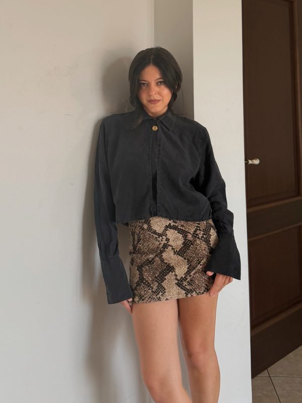 Camicia in seta Loewe anni 80