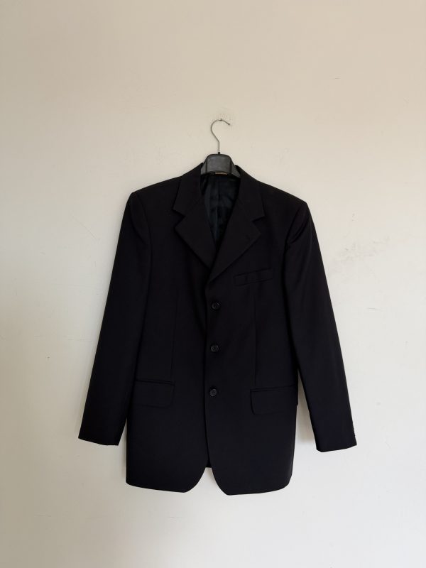 Giacca da uomo // blazer in pura lana vergine blu