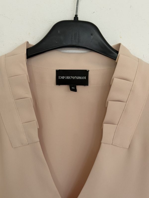 Blusa Emporio Armani rosa in tessuto sintetico